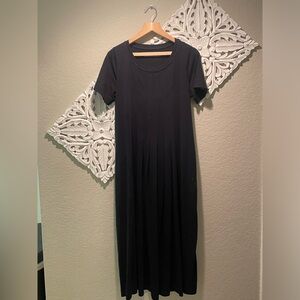 HOST PICK!!! Free People Beach Maxi Pleated Black Dress